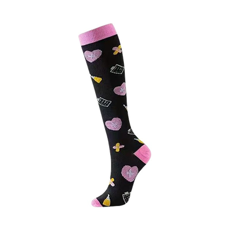 Athletic Stretch Compression Calf Socks