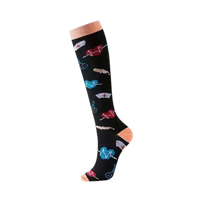 Athletic Stretch Compression Calf Socks